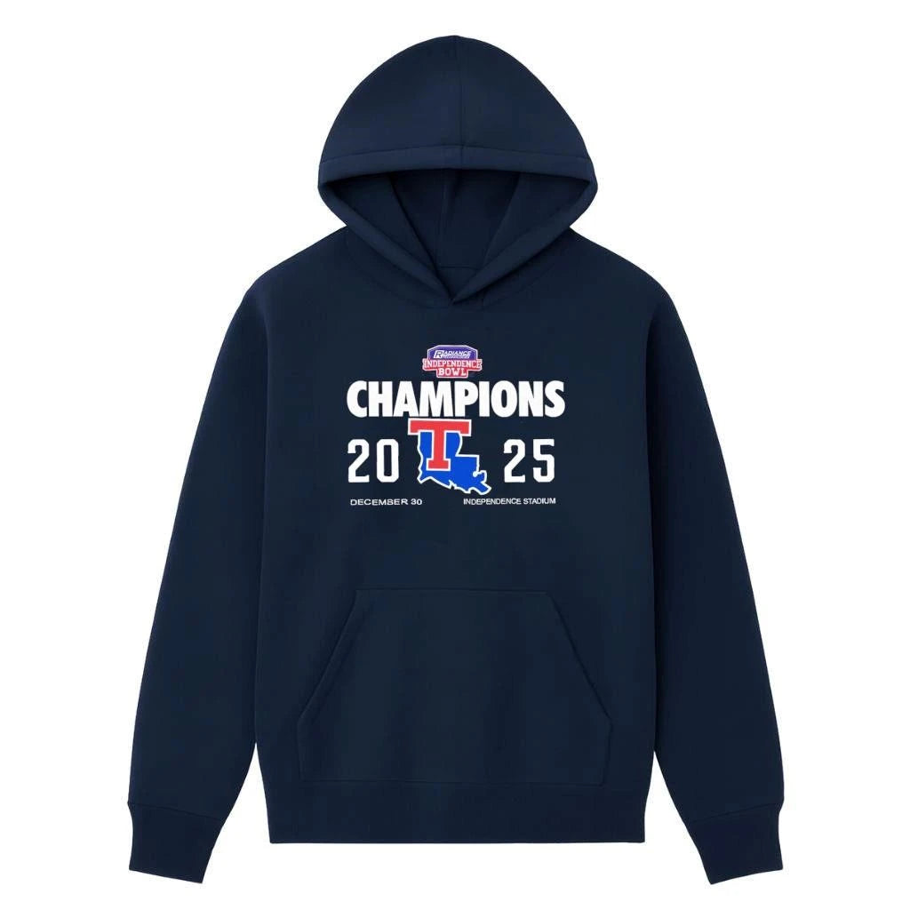 Louisiana Tech Bulldogs Football 2025 Champions Radiance Technologies Independence Bowl Loog