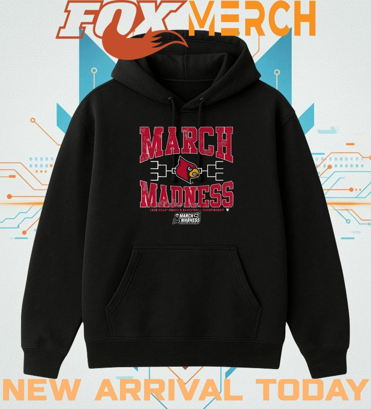 Louisville Cardinals Women’s Basketball 2026 March Madness t-shirt