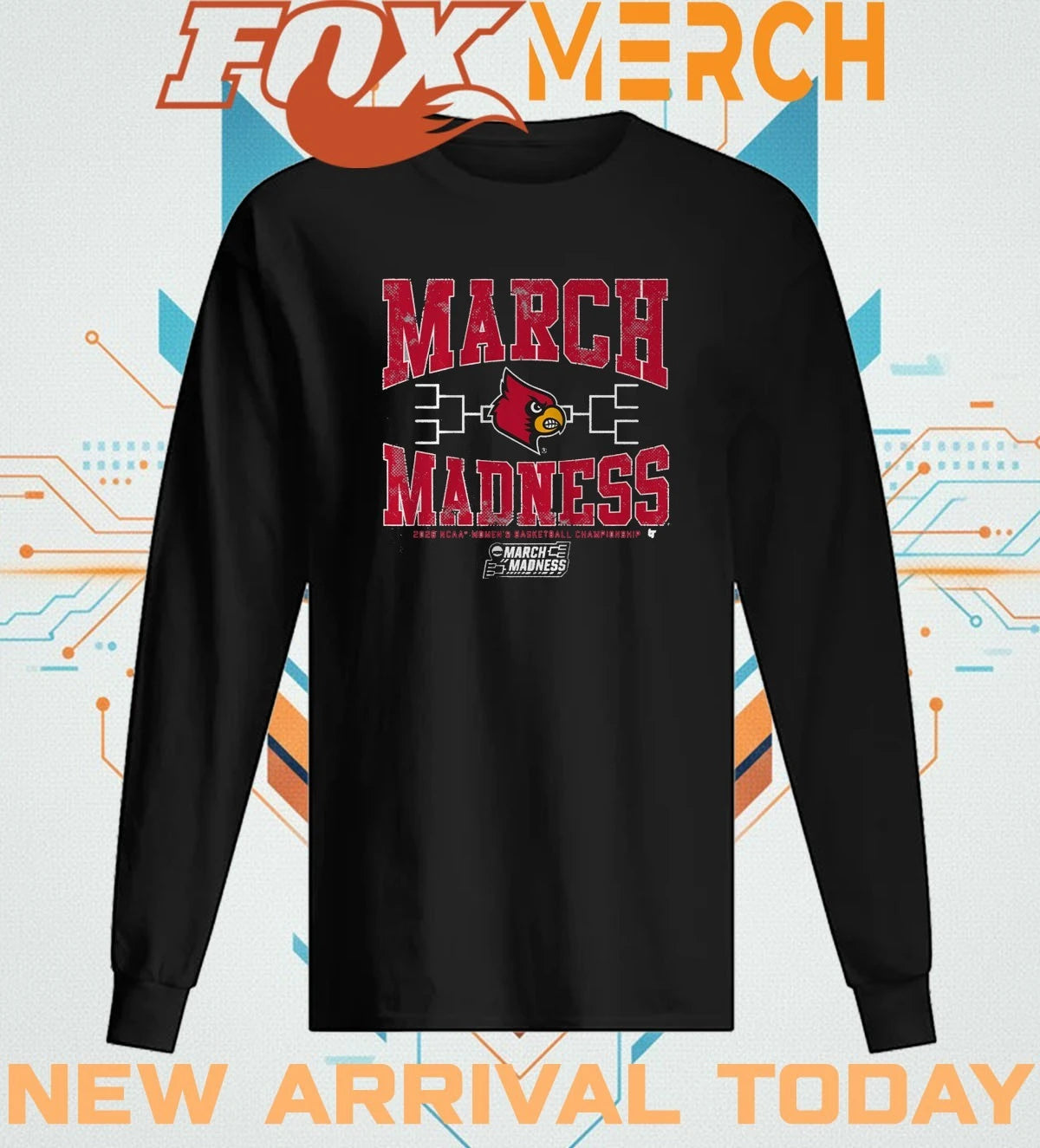 Louisville Cardinals Women’s Basketball 2026 March Madness t-shirt