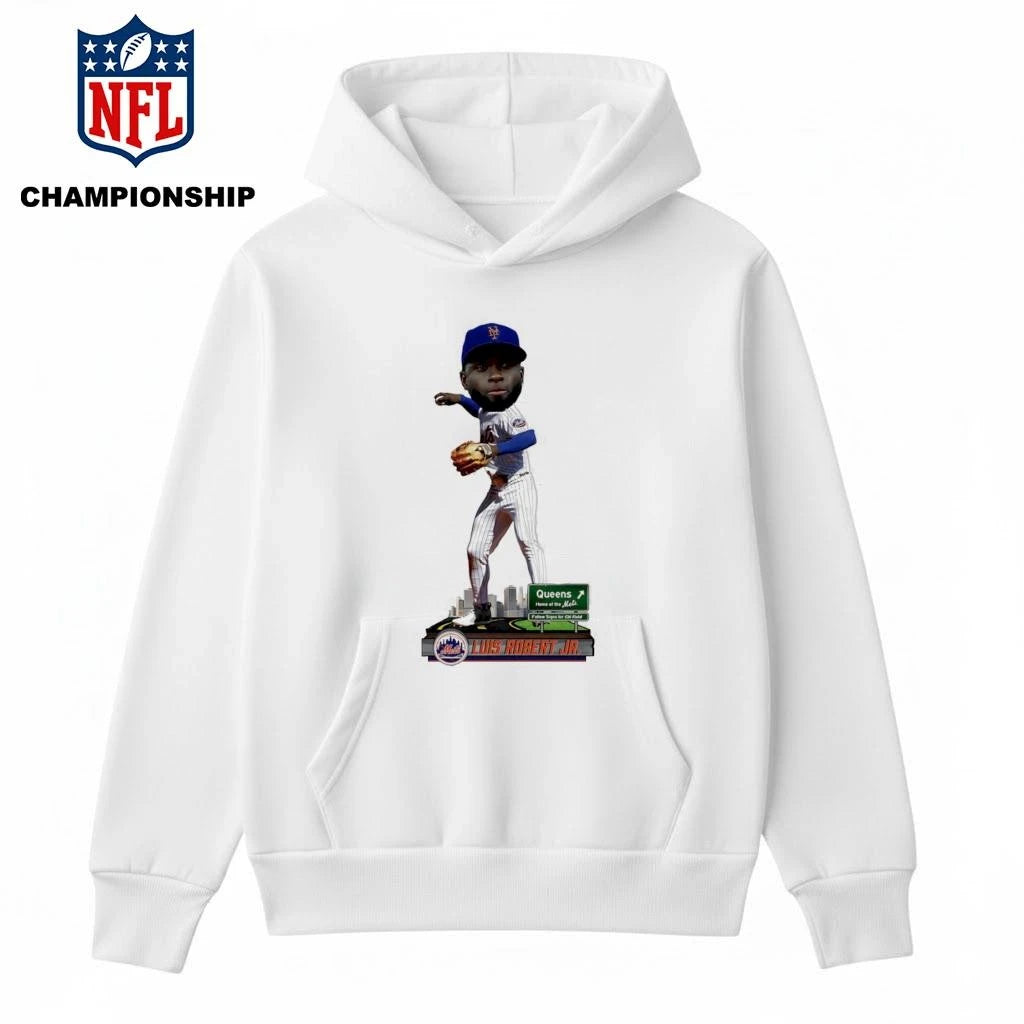 Luis Robert Jr New York Mets Next Stop caricature shirt
