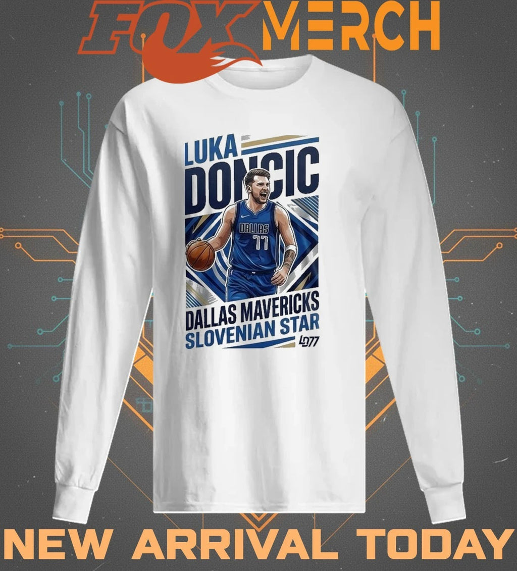 Luka Doncic Dallas Mavericks Slovenian Star t-shirt