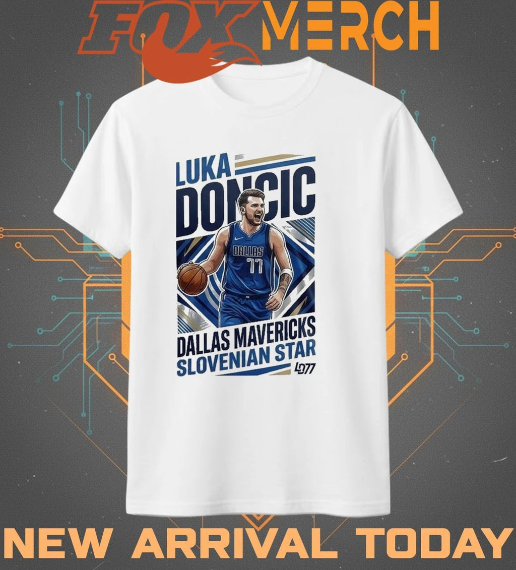 Luka Doncic Dallas Mavericks Slovenian Star t-shirt