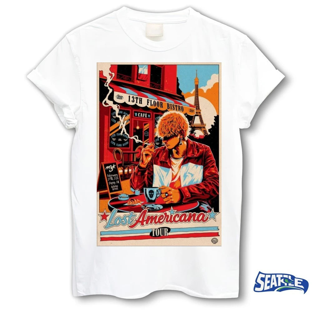 Machine Gun Kelly Lost Americana Feb 27 2026 Portrait Poster shirt