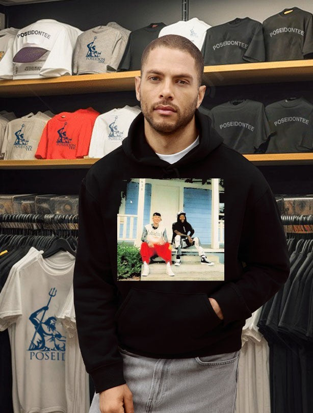 Machine Gun Kelly MGK x Wiz Khalifa Blog Era Boyz Mixtape Cover T-shirt
