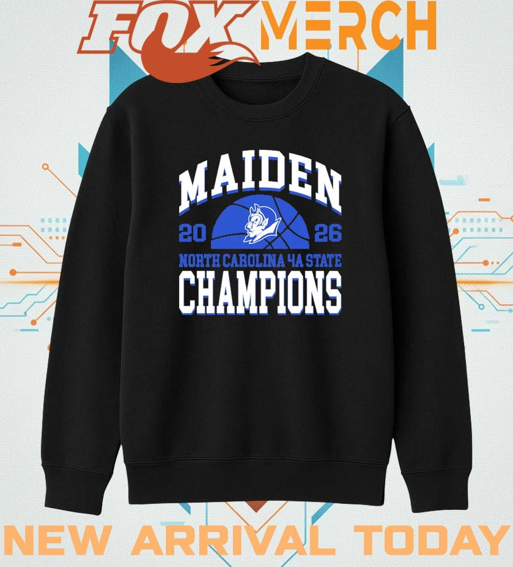 Maiden 2026 North Carolina 4A State Champions t-shirt