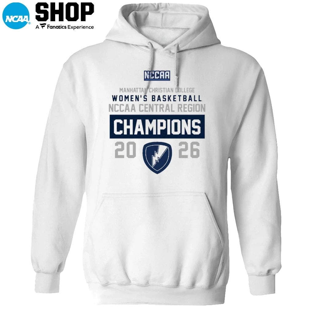 Manhattan Christian College Women’s Basketball 2026 NCCAA Central Season Champions T-Shirt