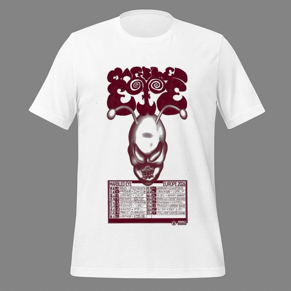 Marbled Eye Europe June 2026 Tour Poster Shirt