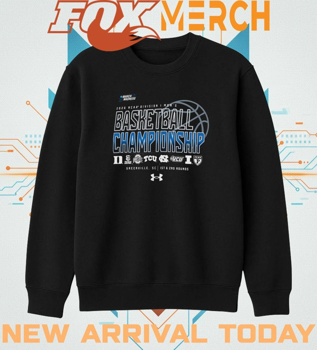 March Madness 2026 NCAA Division I Men’s Basketball Championship 1st &amp; 2nd rounds shirt