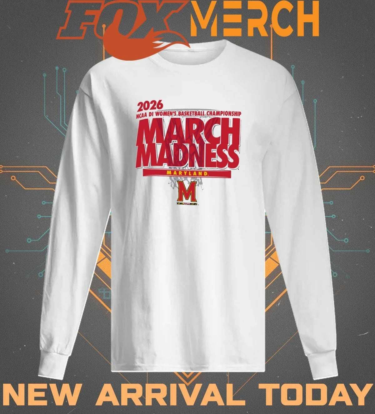 Maryland Terrapins 2026 NCAA DI Women’s Basketball Championship March Madness t-shirt