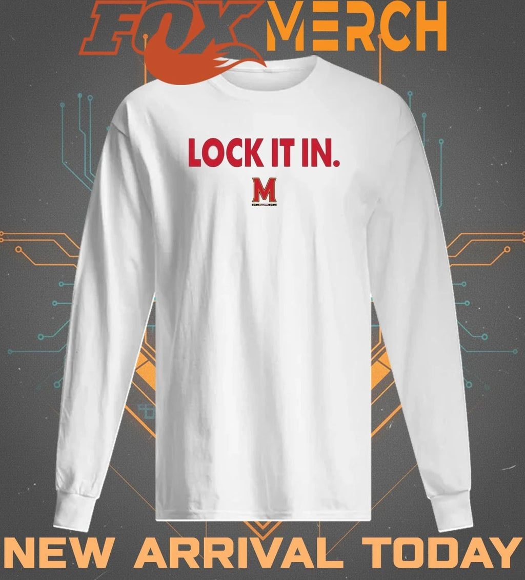 Maryland Terrapins Lock It In Basketball Postseason Bench t-shirt