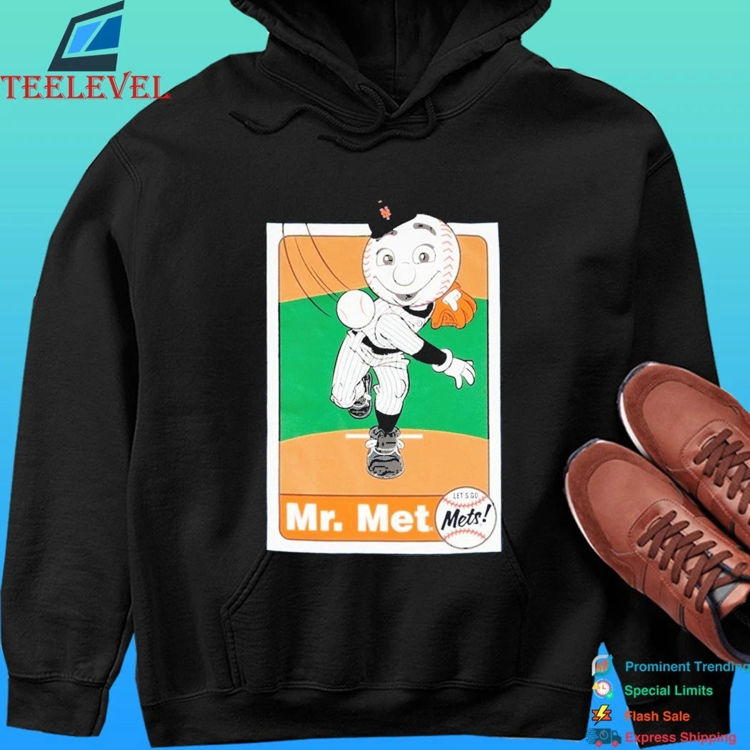 Mascot Baseball Card New York Mets Shirt