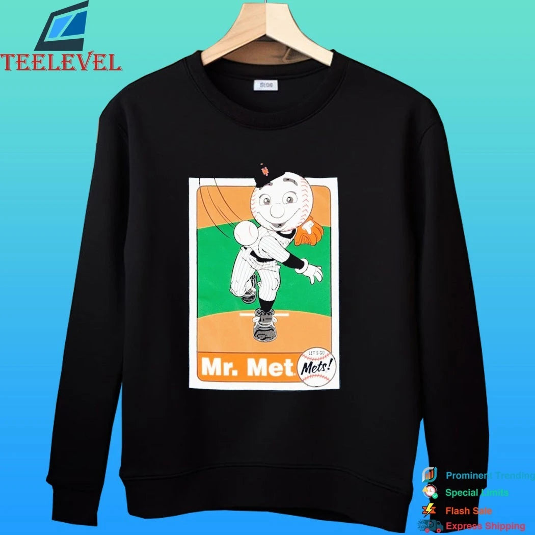 Mascot Baseball Card New York Mets Shirt