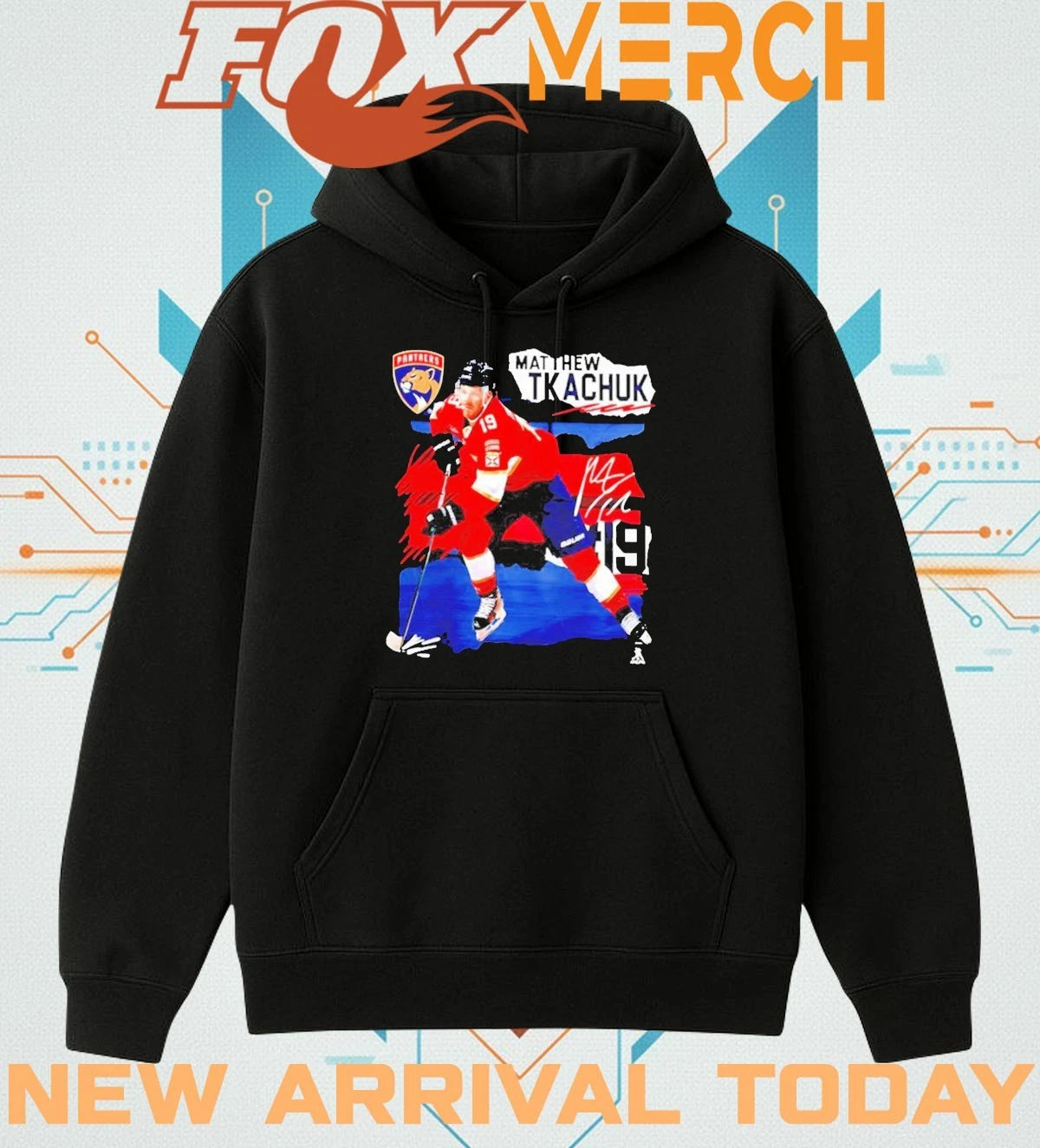 Matthew Tkachuk Florida Panthers fresh Ice signature t-shirt