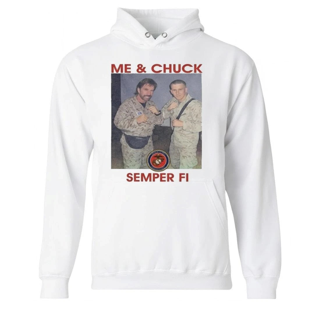 Me And Chuck Semper Fi Shirt