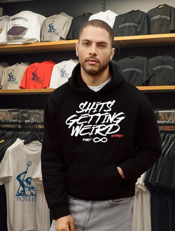 Merchlabs Giyohnly1 Shits Getting Weird Heavyweight T-shirt