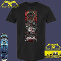 Metallica Art Rhys Cooper M72 Melbourne November 8 2025 Snake skeleton Unisex T-Shirt
