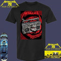 Metallica M72 Adelaide Poster Artwork By Glenno Smith On November 5th 2025 At Adelaide Oval Australia Merch T-Shirt