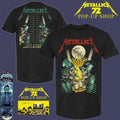 Metallica M72 World Tour 2025 Tour Dates Art Effect Monster Pop-up Shop T-Shirt