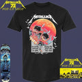 Metallica M72 World Tour Art Atlas Rise Pop-Up Shop T-Shirt