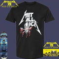 Metallica M72 World Tour Art Bloody Scary Pop-Up Shop T-Shirt