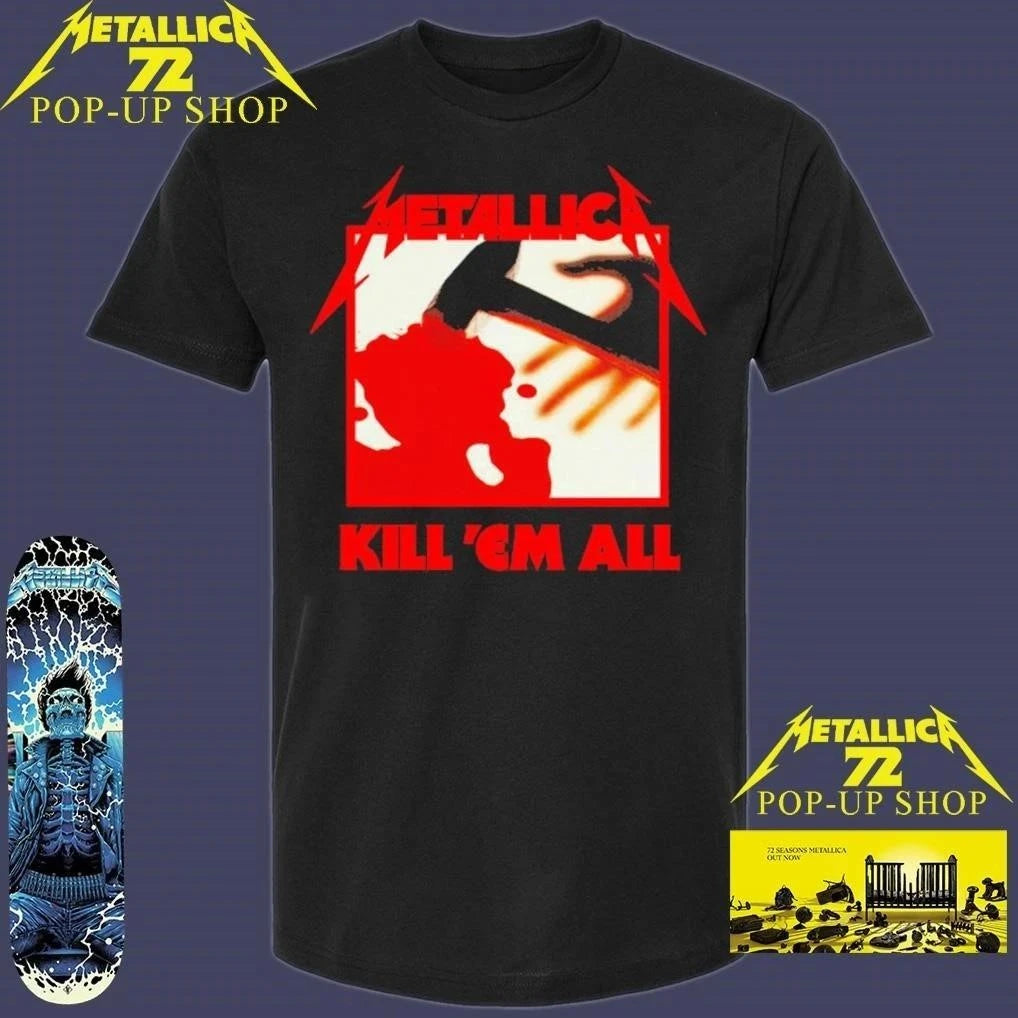 Metallica M72 World Tour Art Kill ‘Em All Pop-Up Shop T-Shirt