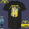 Metallica M72 World Tour Art Robert Trujillo M72 Bass Justice Pop-Up Shop T-Shirt