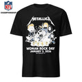 Metallica x Peanuts Women Rock Day 2026 On January 3 2026 San Francisco CA Shirt