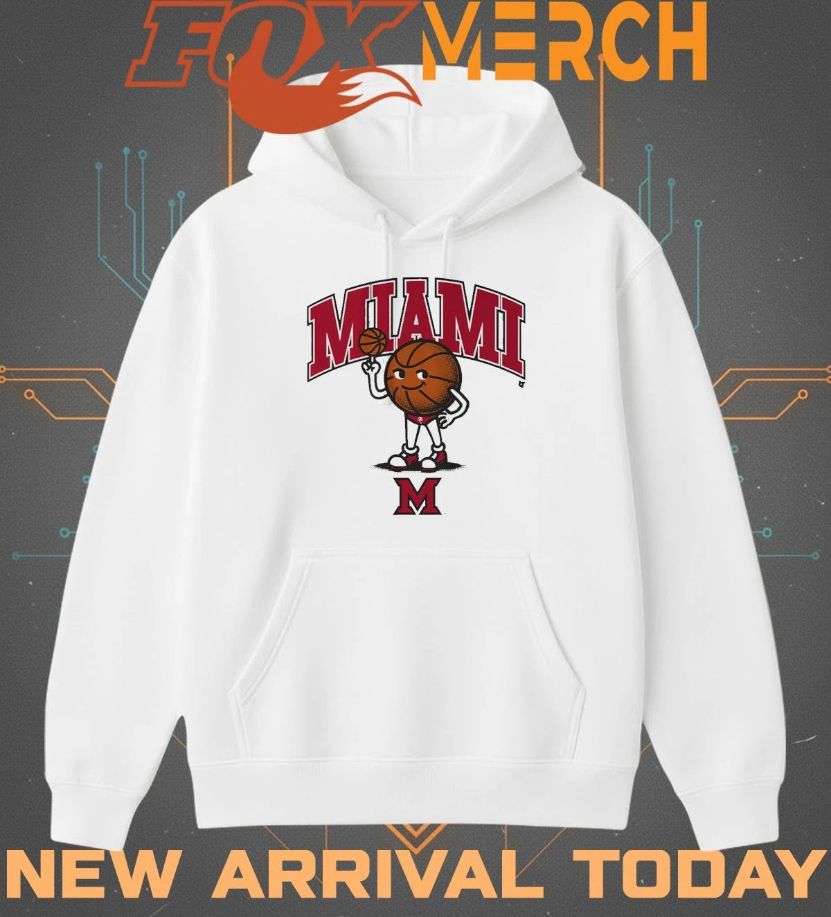 Miami OH RedHawks Swimsuit Basketball t-shirt