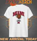Miami OH RedHawks Swimsuit Basketball t-shirt