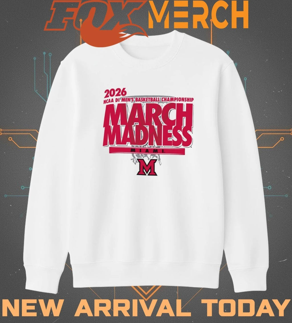 Miami Redhawks 2026 NCAA DI Men’s Basketball Championship March Madness shirt