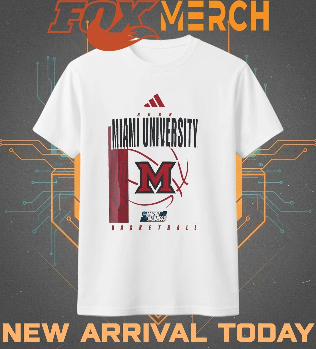 Miami RedHawks Basketball March Madness 2026 t-shirt