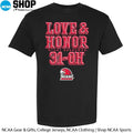 Miami RedHawks Love &amp; Honor 31-OH T-Shirt
