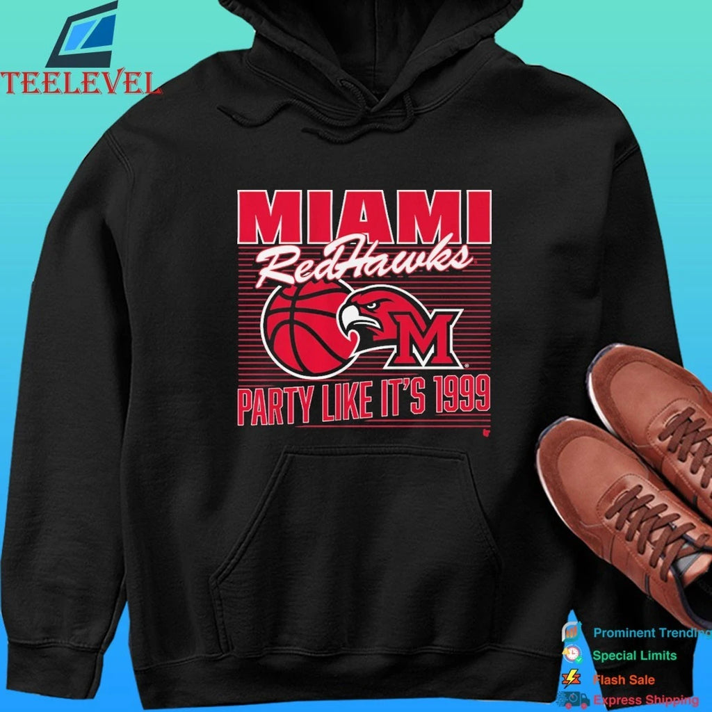 Miami Redhawks (oh) Basketball Party Like It’s 1999 Shirt