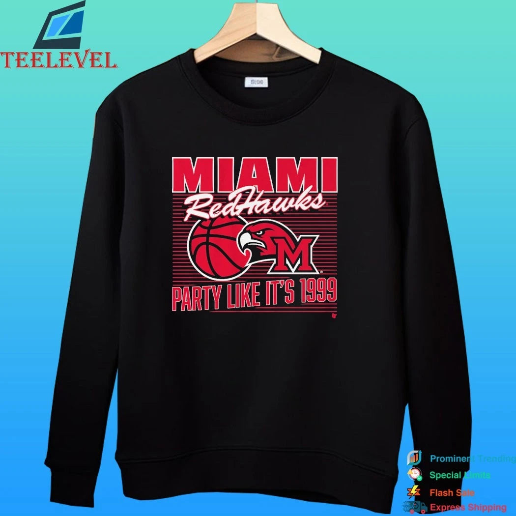 Miami Redhawks (oh) Basketball Party Like It’s 1999 Shirt