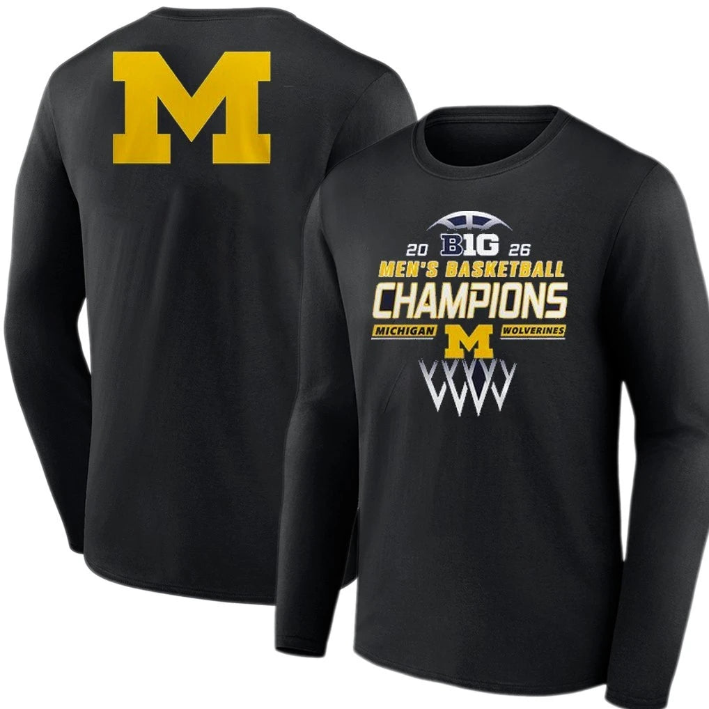 Michigan B10 MBB Champions 2026 T-Shirt