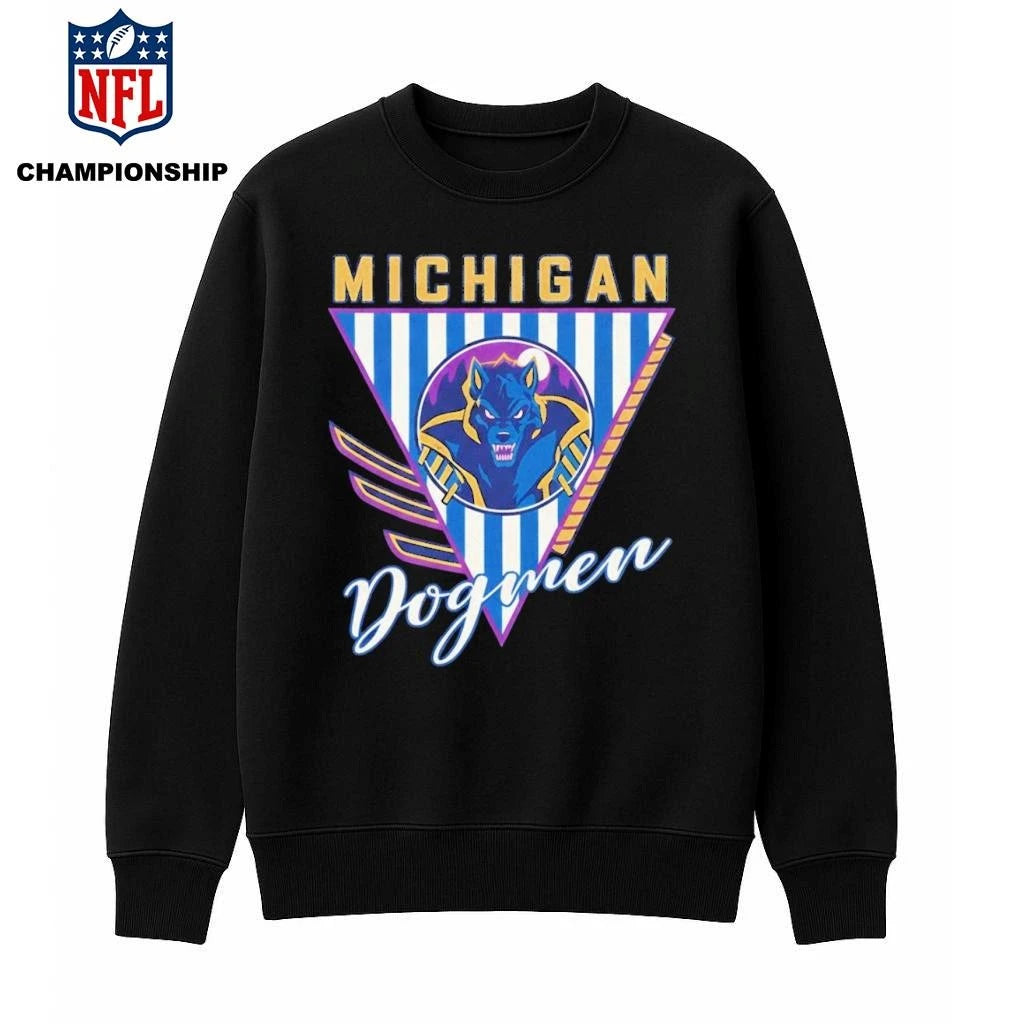 Michigan Dogmen Bimm Ridder Navy Retro Shirt