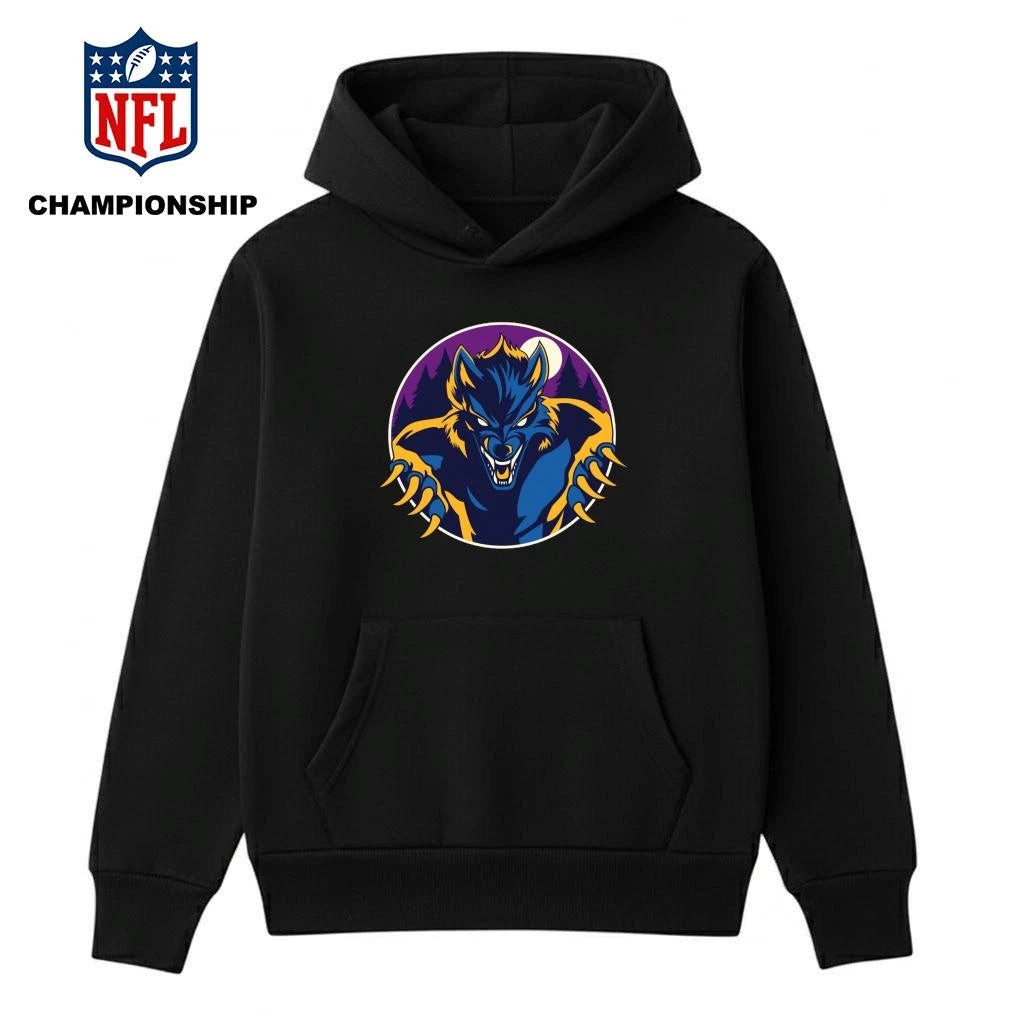 Michigan Dogmen Bimm Ridder Purple Wolf  Shirt