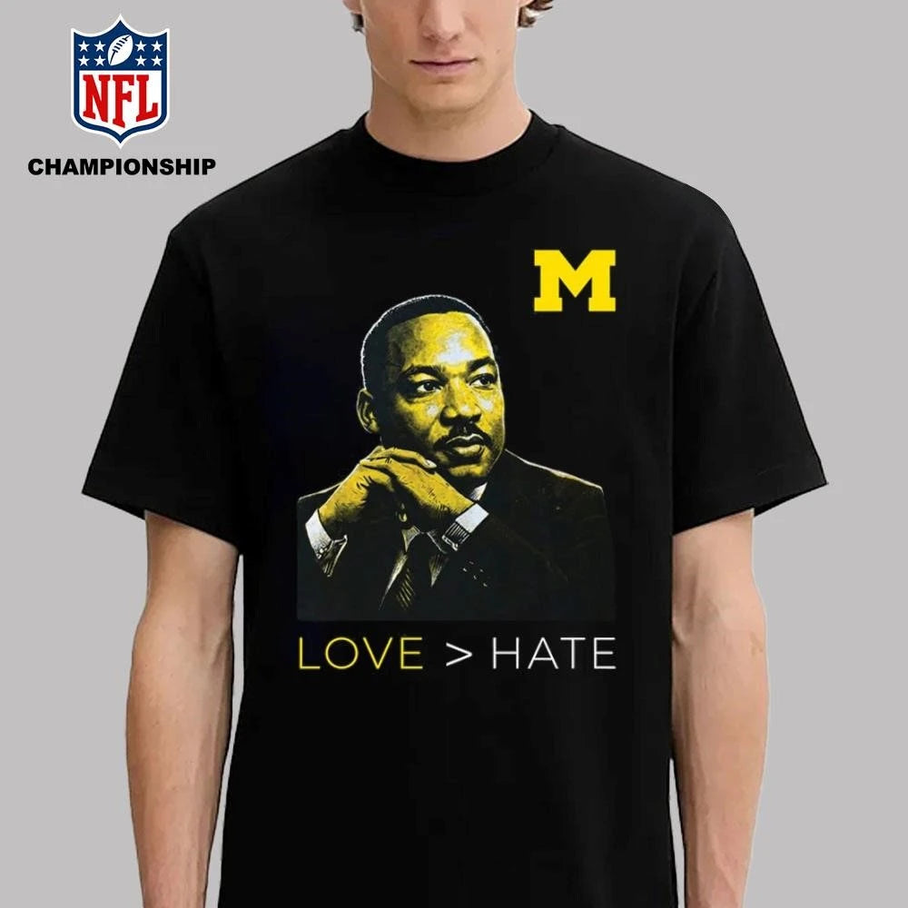 Michigan mlk day martin luther king jr shirt