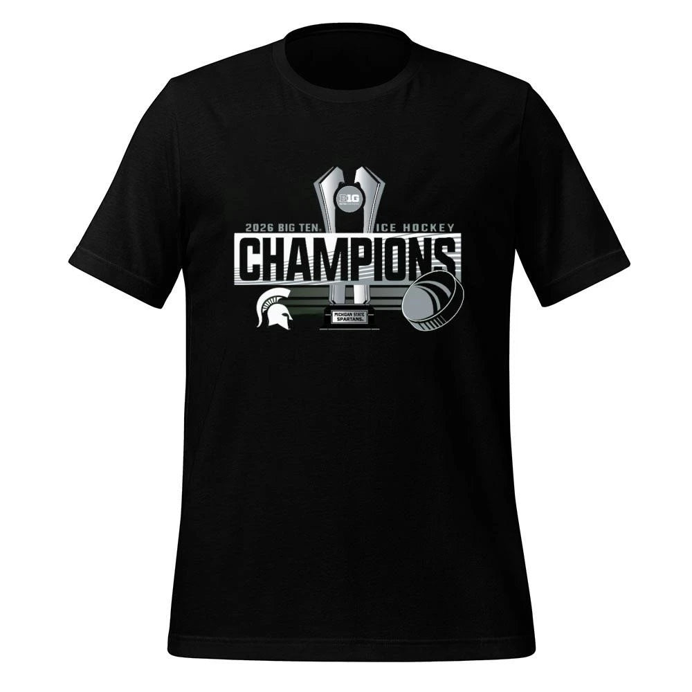 Michigan State Spartans 2026 Big ten Ice Hockey Champions Shirt