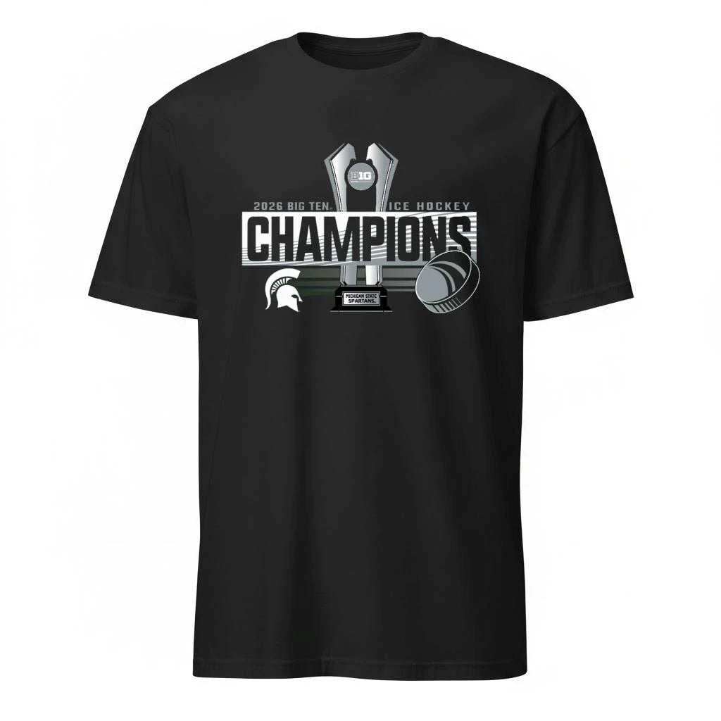Michigan State Spartans 2026 Big Ten Ice Hockey Regular Season Champions Shirt
