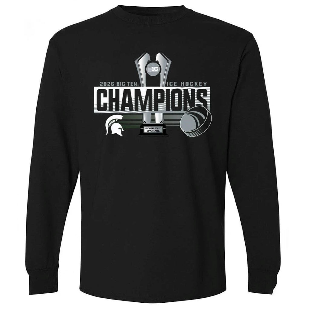 Michigan State Spartans 2026 Big Ten Ice Hockey Regular Season Champions Shirt