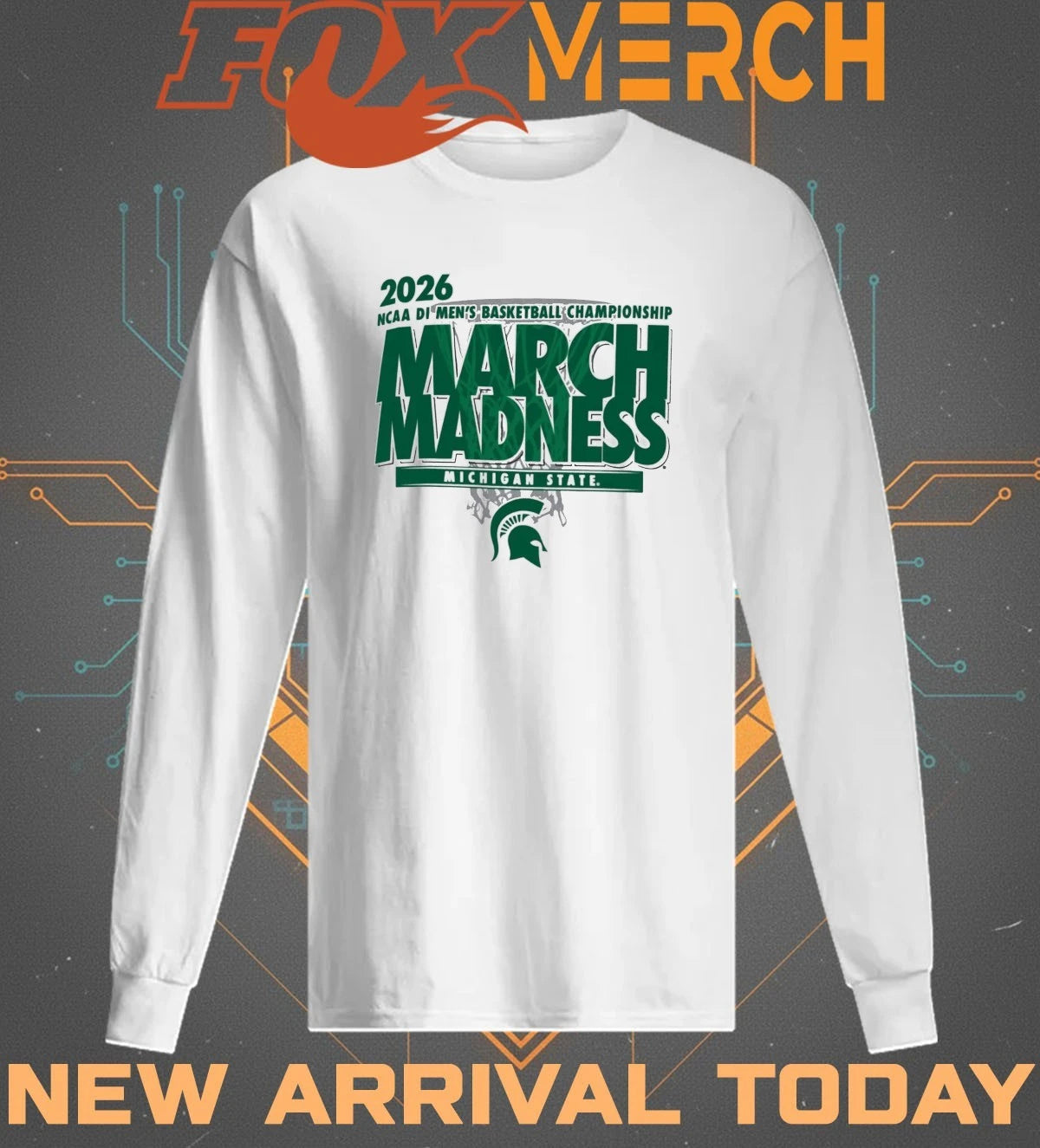 Michigan State Spartans 2026 NCAA DI Men’s Basketball Championship March Madness shirt