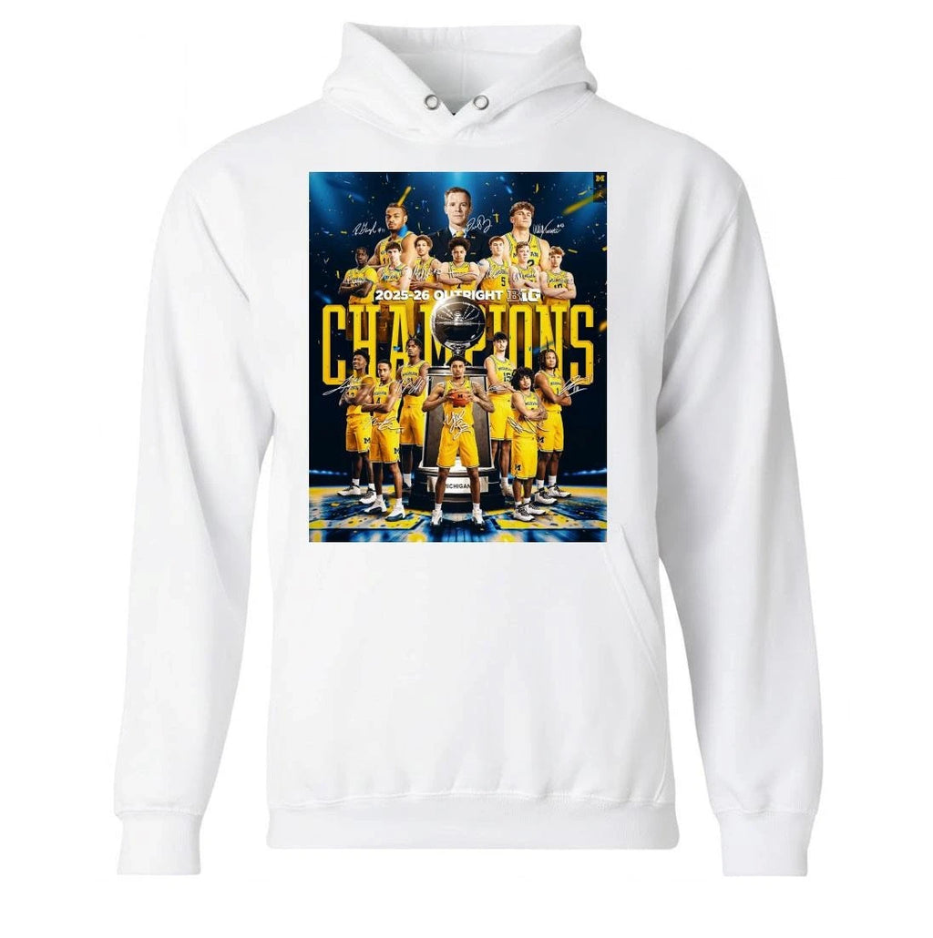 Michigan Wolverines 2025-2026 Big Ten Outright Champions Shirt