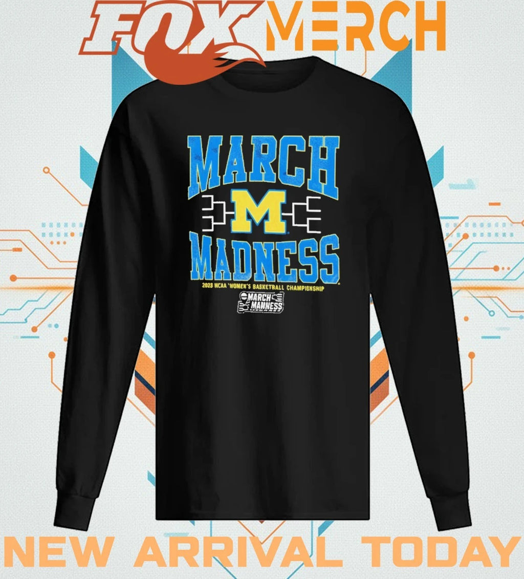 Michigan Wolverines 2026 March Madness NCAA Women’s basketball Championship t-shirt