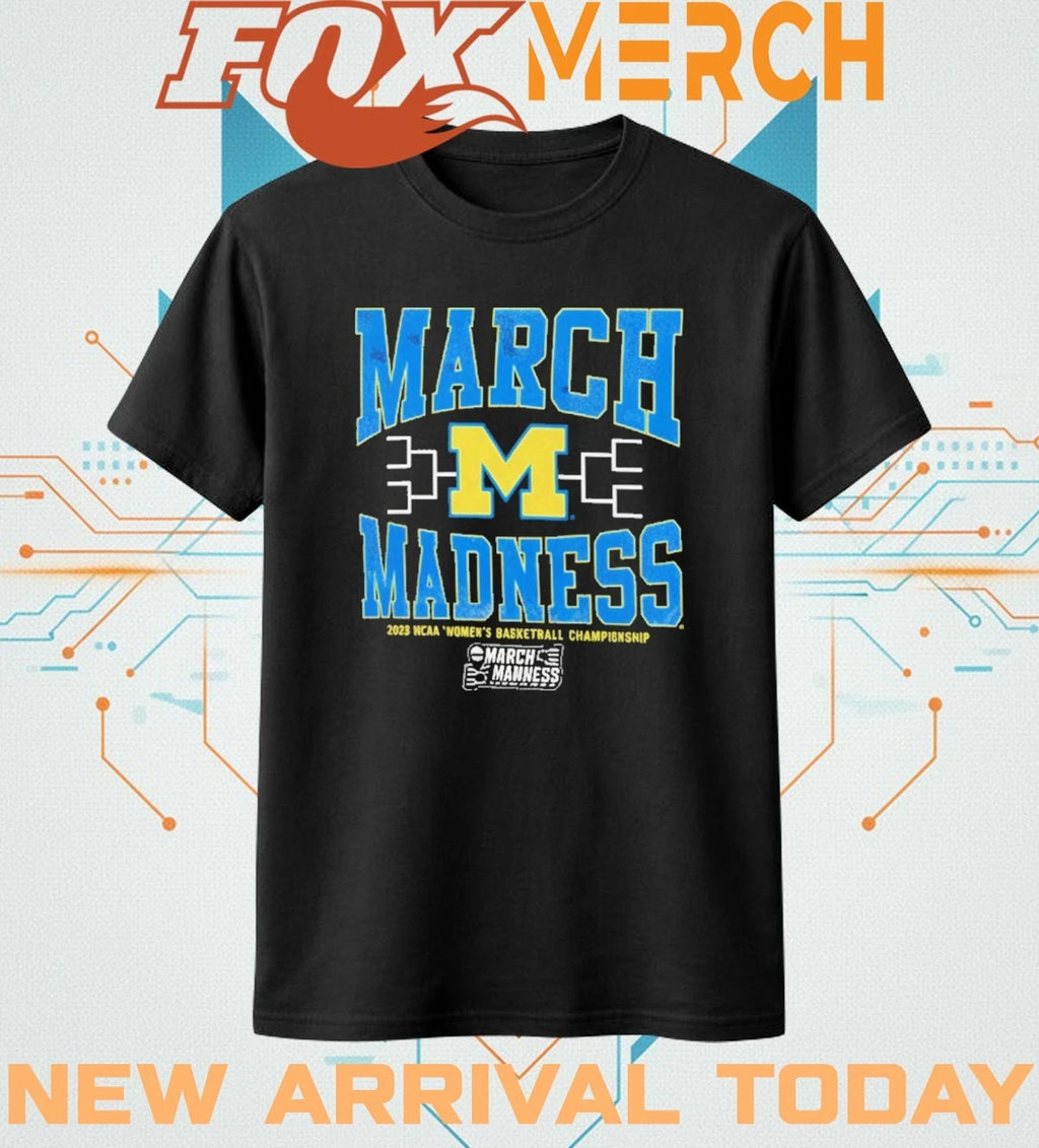 Michigan Wolverines 2026 March Madness NCAA Women’s basketball Championship t-shirt
