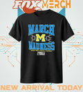 Michigan Wolverines 2026 March Madness NCAA Women’s basketball Championship t-shirt