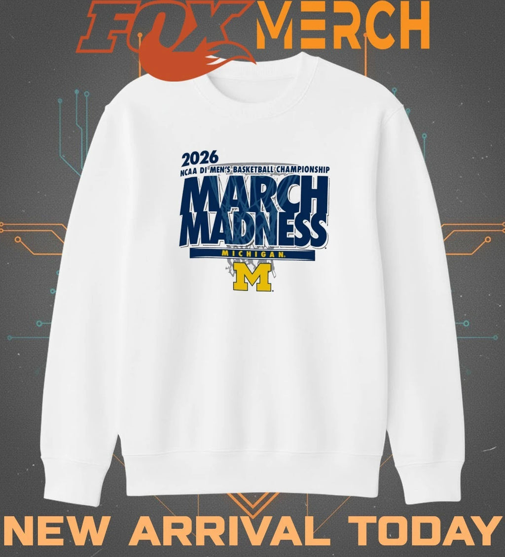Michigan Wolverines 2026 NCAA DI Men’s Basketball Championship March Madness shirt