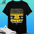 Michigan Wolverines Something Inked 2026 Ncaa March Madness Sweet 16 Bound Net Shirt