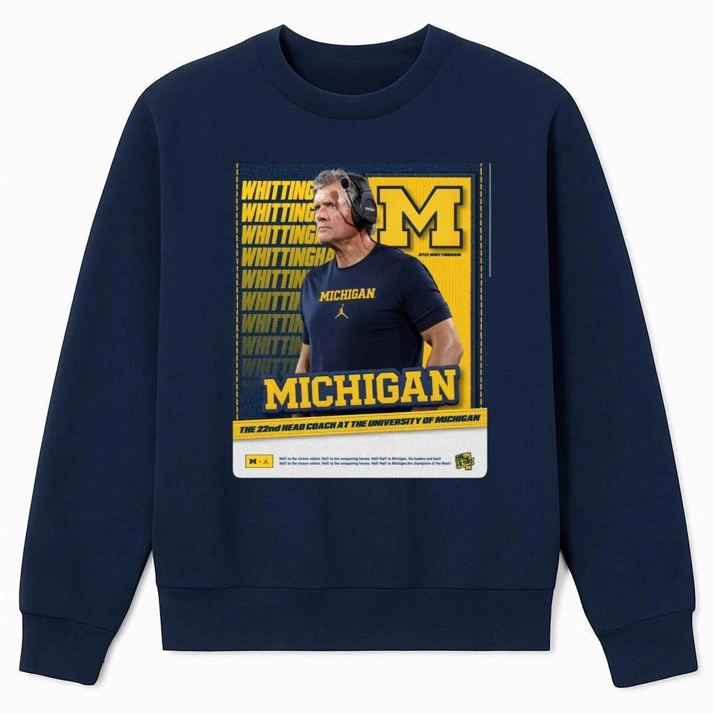 Michigan Wolverines The 22nd Head Coach Kyle Whittingham Show Your Wolverine Pride Shirt