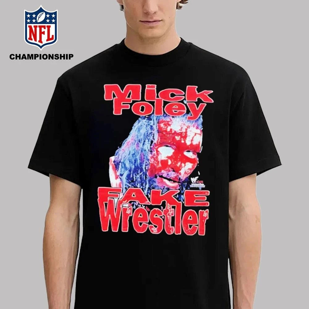 Mick Foley Fake Wrestler Shirt